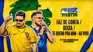 Vitor Henrique & Gabriel - Faz de conta/ Deixa/ Te quero pra mim - Ao vivo