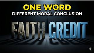 One Word Change. Millions of People. Different Moral Conclusion.