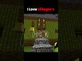 Rip Villager in Minecraft #minecraft #shortsfeed
