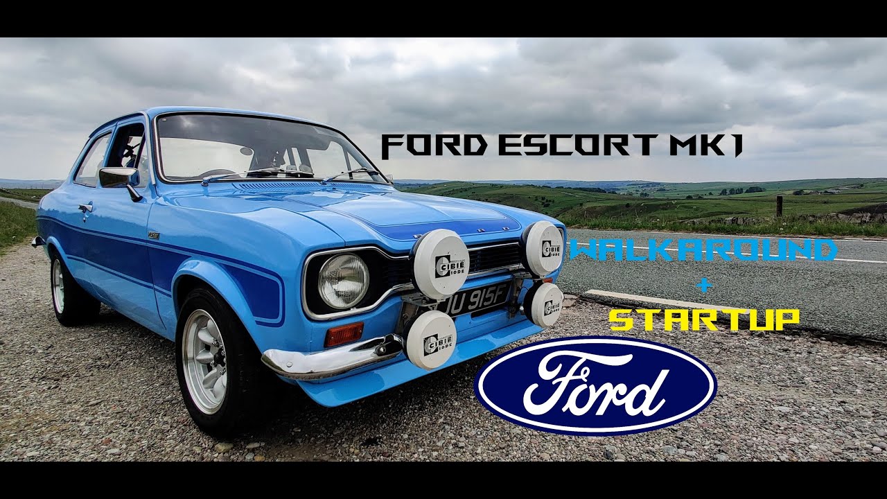 1968 Ford Escort Mk1 Walkaround and Startup