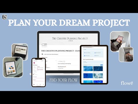 Notion Template For Creatives- Green, a Templates & Theme by flowē (Thumbnail 5 of 5)