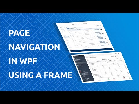 Video: Apa itu bingkai di WPF?