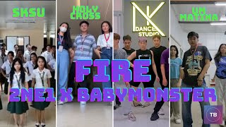 FIRE 2NE1 x BABYMONSTER DANCE CHALLENGE