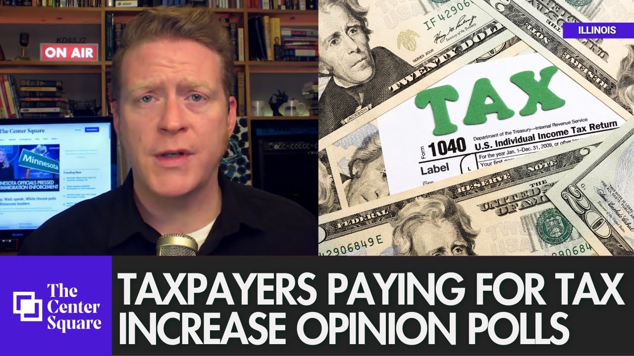 Group warns Illinois taxpayers paying for tax increase opinion polls