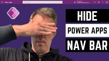 Power Apps Tip: Hide The Navigation Bar In Play Mode