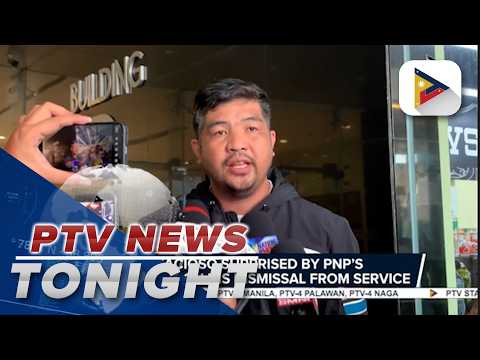 Gracioso surprised by PNP’s statement on his dismissal from service; insists his rank was police...