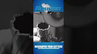 Save Money And Lower Your Cost Per Hole By Resharpening Your Cutters.
