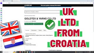 How to Register a UK LTD Company from Croatia 2025 (Guide) | UK LTD Registration for Croatians