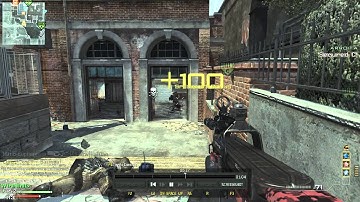 cod mw3 - 12 kill feed on underground.avi