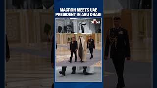 Emmanuel Macron Meets UAE President in Abu Dhabi for Defence, Security and AI Talks | #shorts