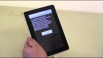Identity Tablet Firmware Update