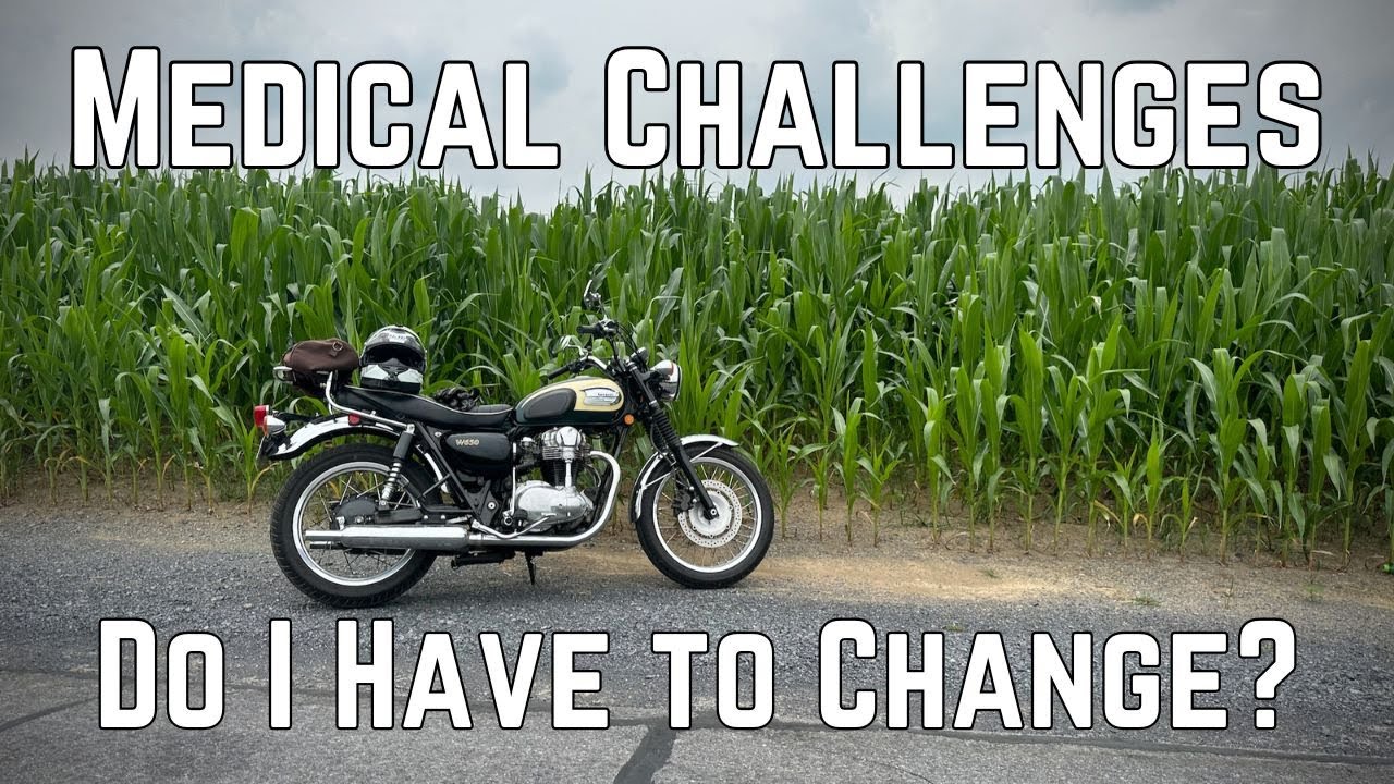 When a medical crisis affects riding a motorcycle or scooter.