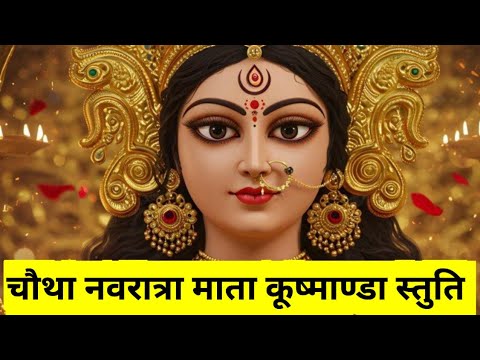 🌺नवरात्र का चौथा दिन - मां कूष्मांडा देवी की आरती - Maa Kushmanda Aarti - Navratri 4th Day