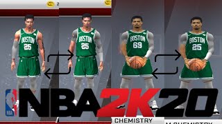 NBA 2K20 MOBILE - Toutorial how to copy player accessories and change jersey number using "JD MOD" screenshot 4