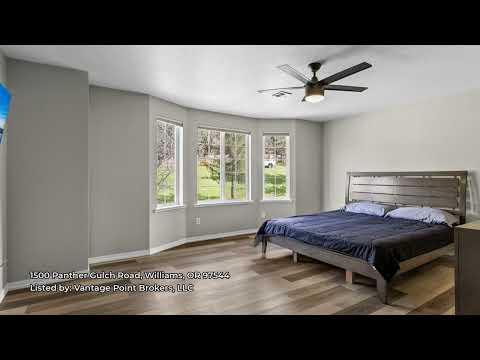 1500 Panther Gulch Road, Williams, OR home video tour