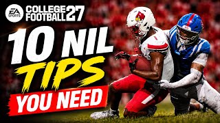 10 NIL Tips You NEED For Dynasty!