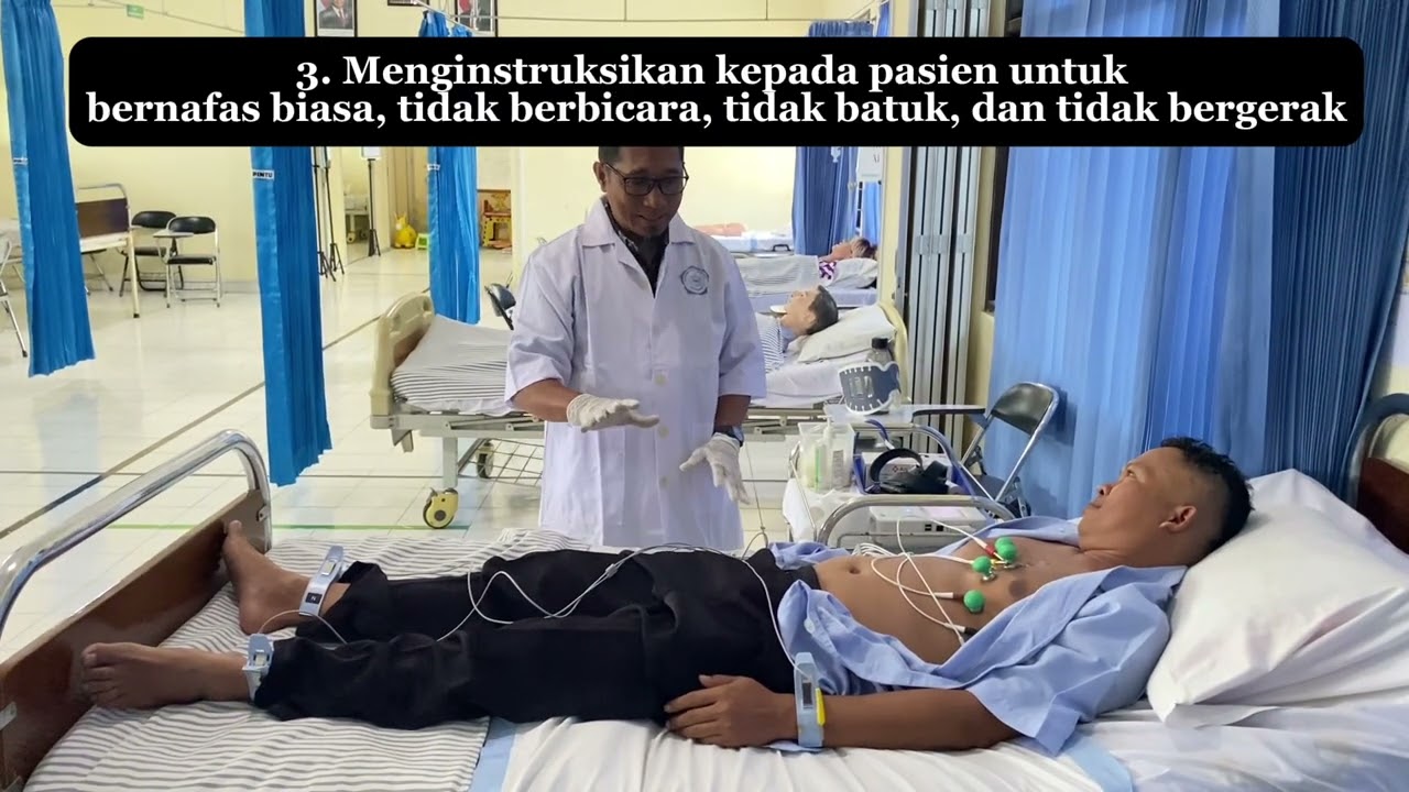 Video Pembelajaran Keperawatan Medikal Bedah I : Melakukan pemeriksaan EKG
