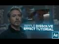 Ripple Dissolve Effect Tutorial | After Effects