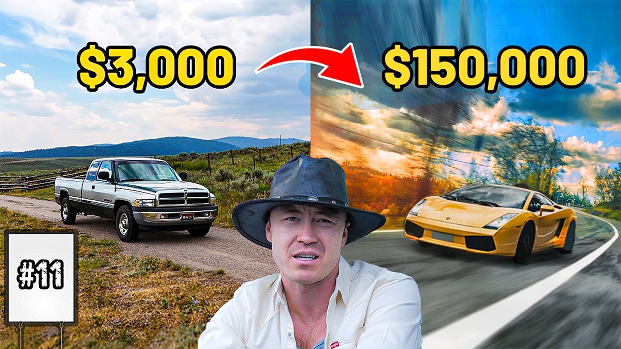 TRADING UP From $3,000 To My DREAM CAR (Ep.13)