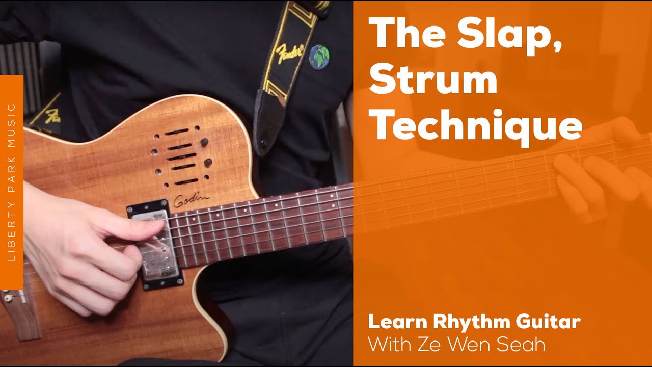 Slap Strum Technique Rhythm Guitar 2 Video Lesson YouTube