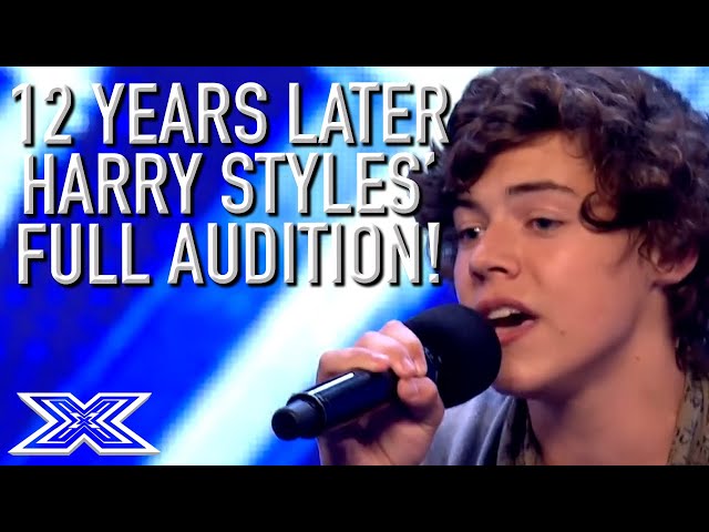 Here Is HARRY STYLES' FULL AUDITION From The X Factor UK! Watch His HILARIOUS PRE TALK With Simon! class=