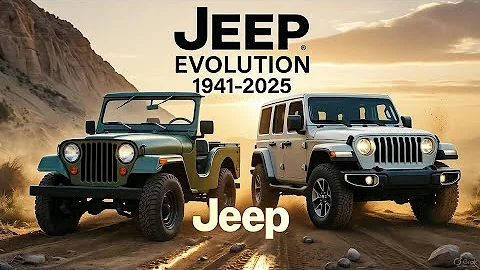 "Jeep CJ to Wrangler Evolution (1941–2025) | The Legend That Defined Off-Road"
