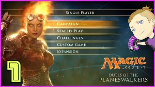 Lets Play!~ - Magic 2014 Duels Of The Planeswalkers! - Ep 1 - To Zendikar With Green!