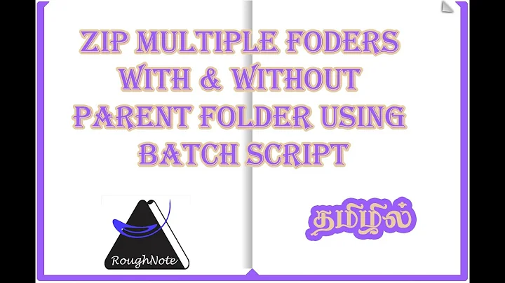 Zip multiple folders with and without parent folder using Batch Script