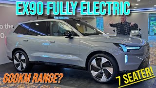 Volvo EX90 7 seater electric | Massive battery, massive range!