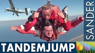 My first free fall at Texel - Holland Holiday