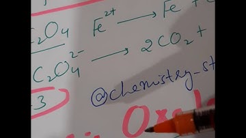 Ferrous Oxalate and Ferric Oxalate : n Factor ( Redox Special )