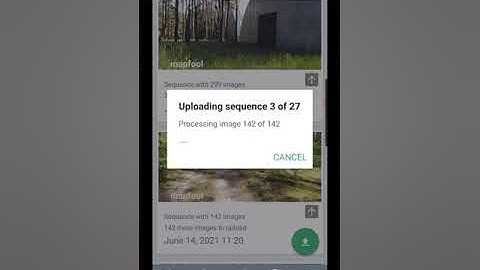 bug report Mapillary 1 4 upload stuck