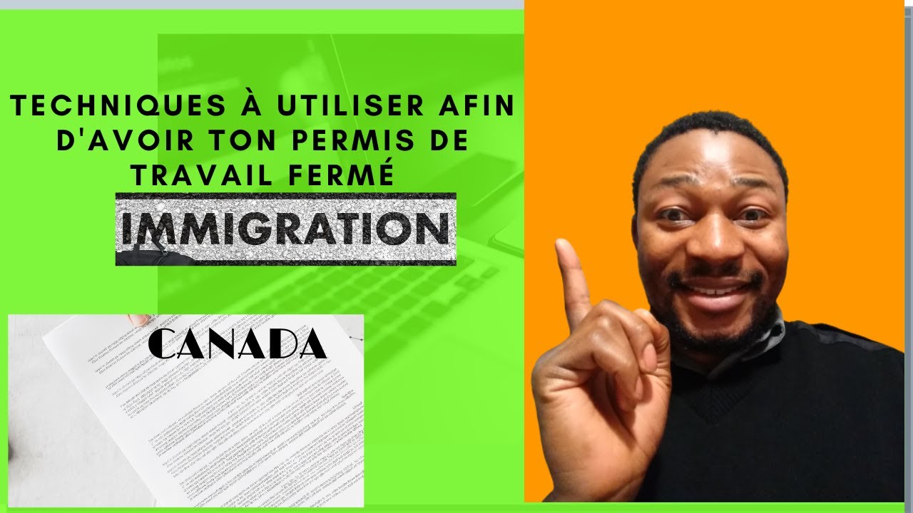 techniques davoir ton permis de travail fermé mtn: un exemple - YouTube