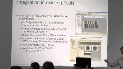 FDT Group Developer Forum 2013   Component Integration