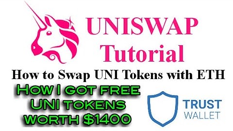 Uniswap Tutorial | How to Swap UNI for ETH | Claim UNI Token | How to Use Uniswap in Trust Wallet