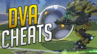Overwatch - DVA CHEATS IN LUCIOBALL (Brawl Mode Bug)