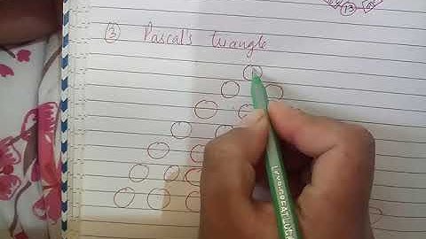 Class 5 -- chapter;  symmetry and pattern, , ,topic: some interesting pattern