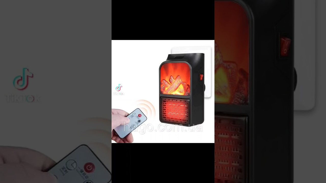 🔥Портативный тепло обогреватель Flame Heater 1000 Вт с пультом 🌟 450 гривен 💸 Viber 0936266354