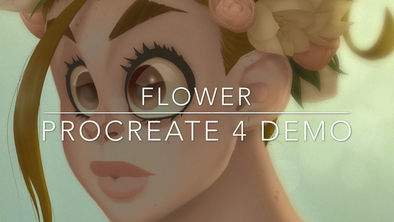 Ep. 71| Flower - Procreate 4 Demo - YouTube