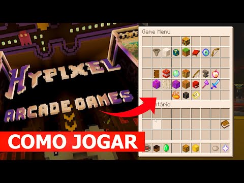 Minecraft Minigame - COMO JOGAR PARTY GAMES NO HYPIXEL