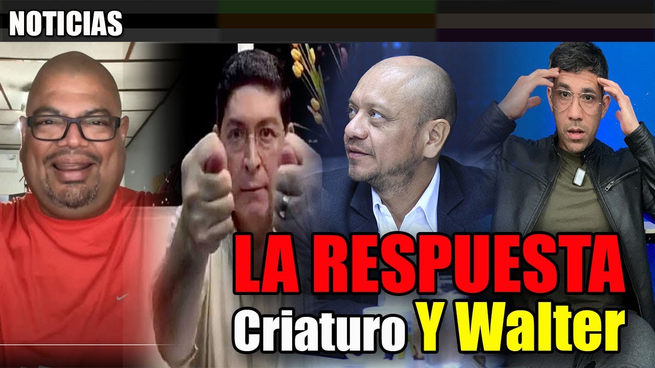 ASI FUE LA RESPUESTA Del Criaturo Toxico y Walter a Marvin Aguilar