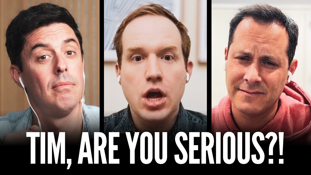 Tim Puts on His Tinfoil Hat Over Epstein Rumors