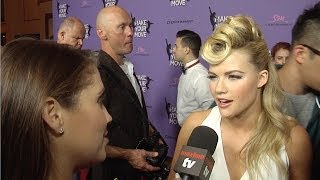 Famous Witney Carson Interview "Make Your Move" Premiere Red Carpet #DWTS Profile