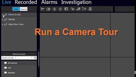 VMS TechTips  Run a Camera Tour in VMS Review