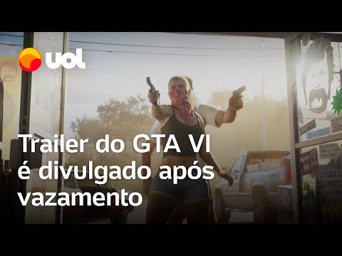 GTA VI: trailer oficial do jogo é lançado um dia antes após vídeo