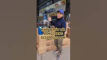 Giảm giá sốc ...KHOAN RÚT LÕI BÊ TÔNG DONGCHENG DZZ200S 3300W#dzz200s #khoanrutloibetong