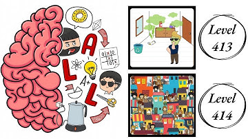 Brain Test All Star : Level 413 , 414 – How to Solve? (Walkthrough)
