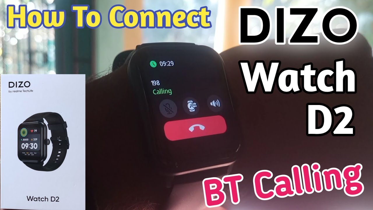 DIZO Watch D2 || How To Connect Bluetooth calling with Phone