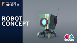 Fusion 360 (Ep 13) - Robot Concept 03