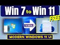 Turn Windows 7 Into Windows 11 – Modern Windows 11 UI 2026 | without losing data